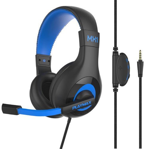 PMX1BB - Playmax MX1 Universal Headset - Black/Blue
