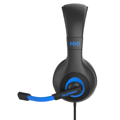 Playmax MX1 Universal Console Gaming Headset - Black/Blue
