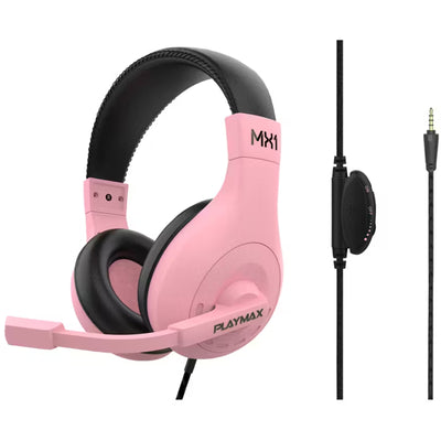 PMX1P - Playmax MX1 Universal Headset - Pink