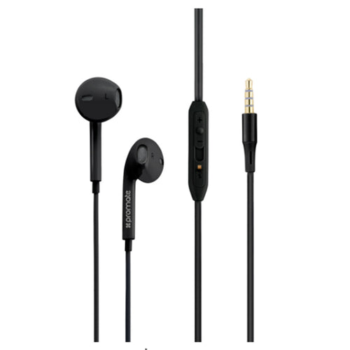 Promate Gearpod GEARPOD-IS2 Wired Earbuds - Black