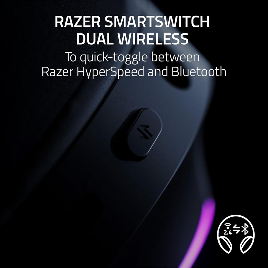 RZ04-05220100-R3M1 - RAZER BARRACUDA X CHROMA - WIRELESS MULTI-PLATFORM GAMING AND MOBILE HEADSET - FRML PACKAGING