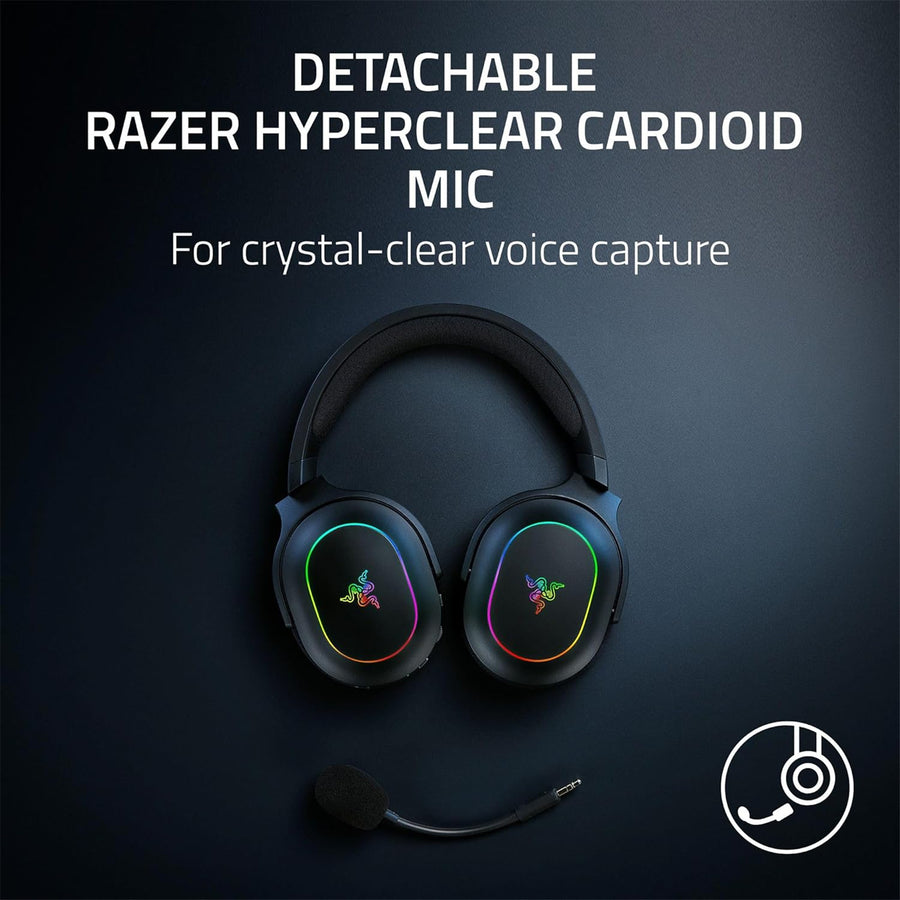 RZ04-05220100-R3M1 - RAZER BARRACUDA X CHROMA - WIRELESS MULTI-PLATFORM GAMING AND MOBILE HEADSET - FRML PACKAGING