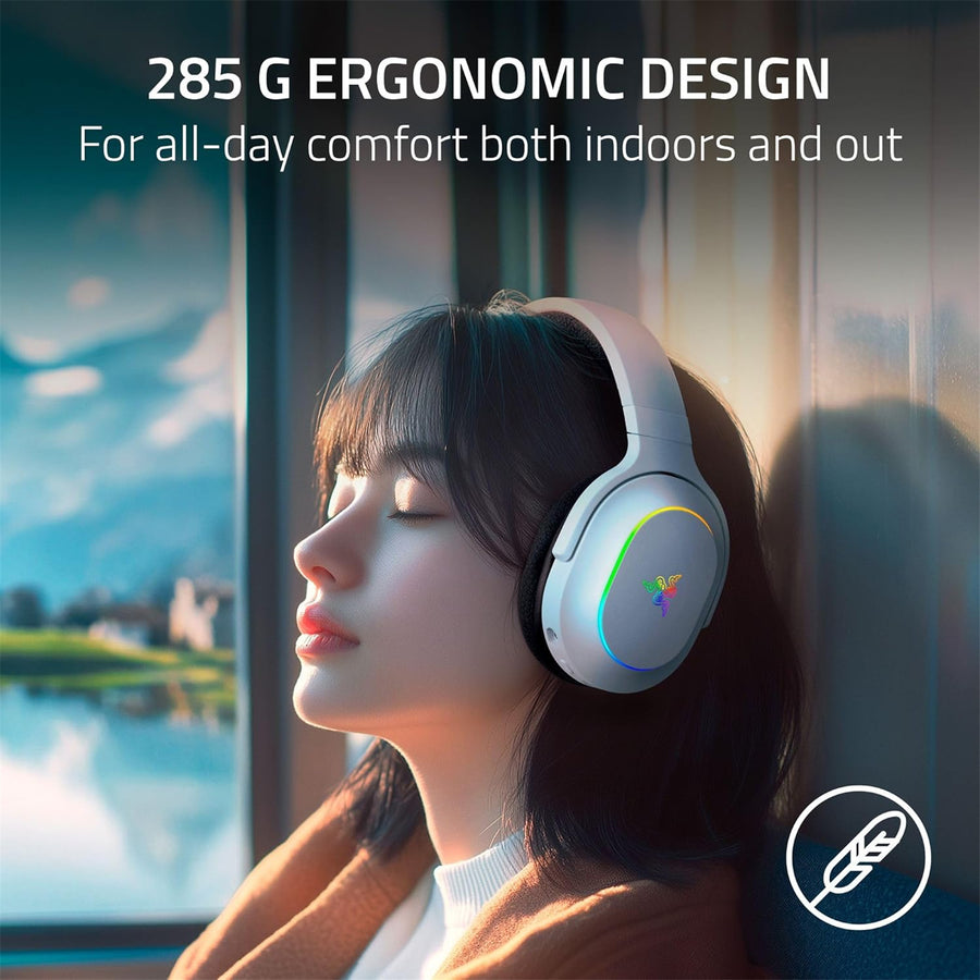 RZ04-05220200-R3M1 - RAZER BARRACUDA X CHROMA - WIRELESS MULTI-PLATFORM GAMING AND MOBILE HEADSET - WHITE EDITION - FRML PACKAGING