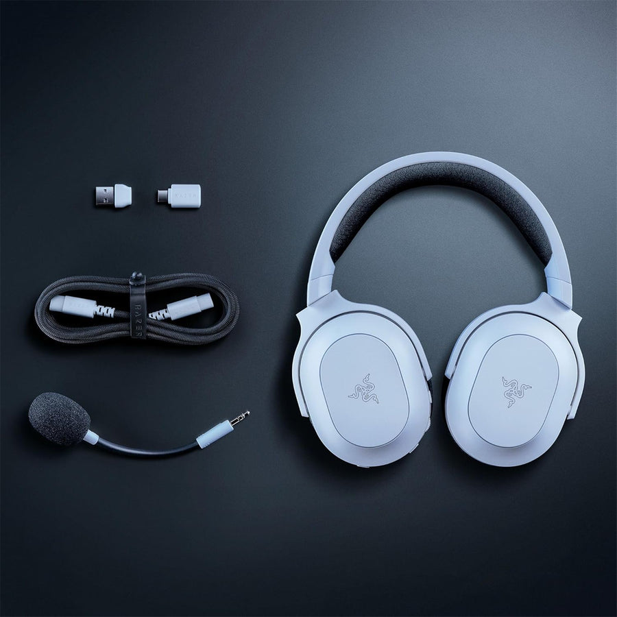 RZ04-05220200-R3M1 - RAZER BARRACUDA X CHROMA - WIRELESS MULTI-PLATFORM GAMING AND MOBILE HEADSET - WHITE EDITION - FRML PACKAGING