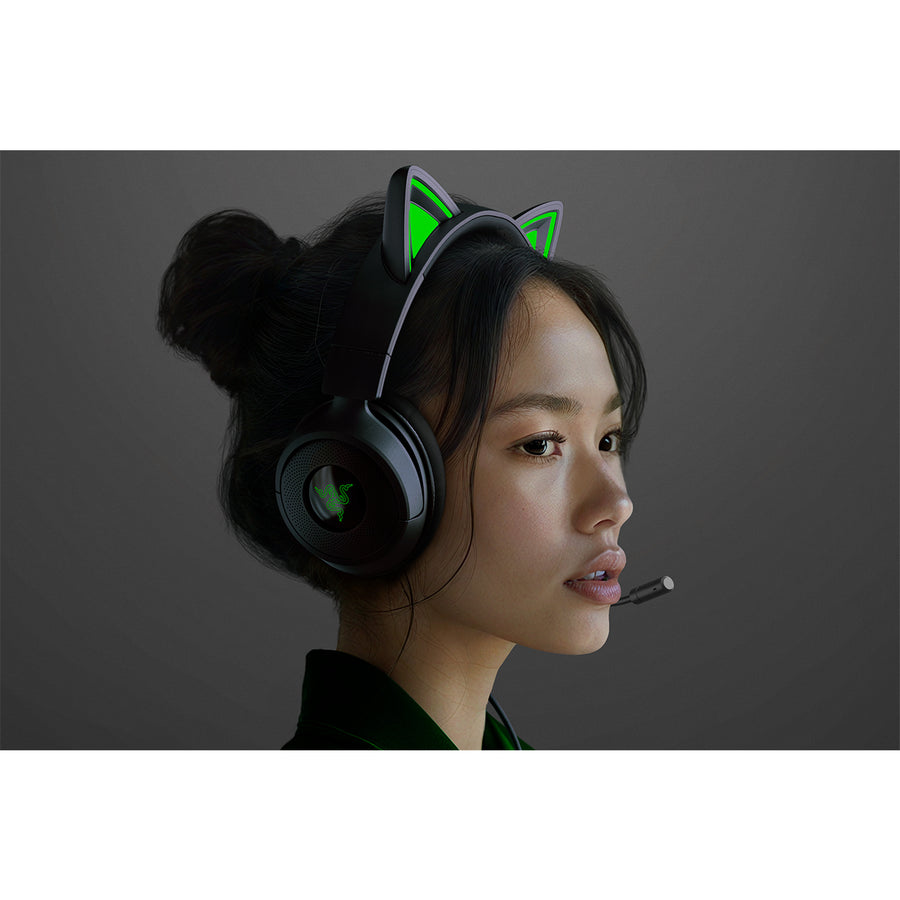 RZ04-05350200-R3M1 - RAZER KRAKEN KITTY V3 X - WIRED HEADSET WITH KITTY EARS - FRML PACKAGING