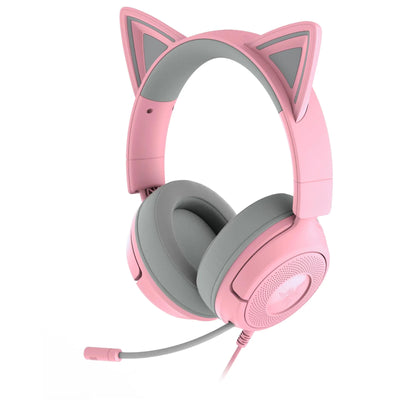 RZ04-05350100-R3M1 - RAZER KRAKEN KITTY V3 X - WIRED HEADSET WITH KITTY EARS - QUARTZ EDITION - FRML PACKAGING