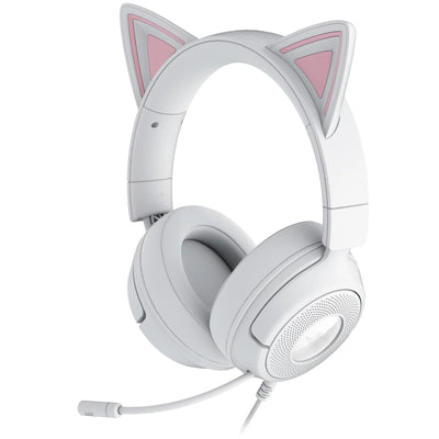 RZ04-05350300-R3M1 - RAZER KRAKEN KITTY V3 X - WIRED HEADSET WITH KITTY EARS - WHITE EDITION - FRML PACKAGING