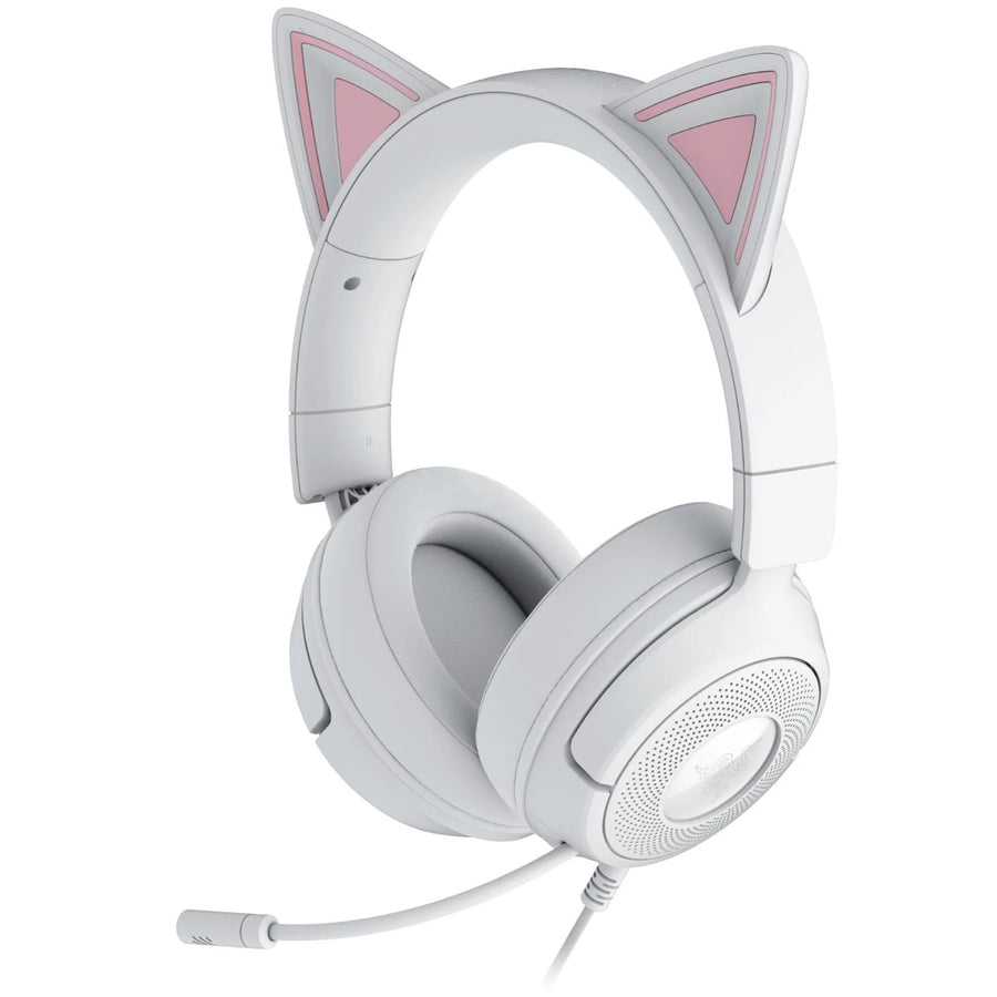 RZ04-05350300-R3M1 - RAZER KRAKEN KITTY V3 X - WIRED HEADSET WITH KITTY EARS - WHITE EDITION - FRML PACKAGING