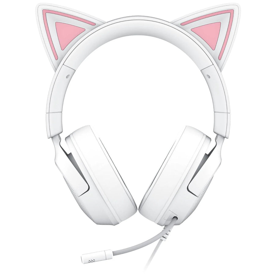 RZ04-05350300-R3M1 - RAZER KRAKEN KITTY V3 X - WIRED HEADSET WITH KITTY EARS - WHITE EDITION - FRML PACKAGING