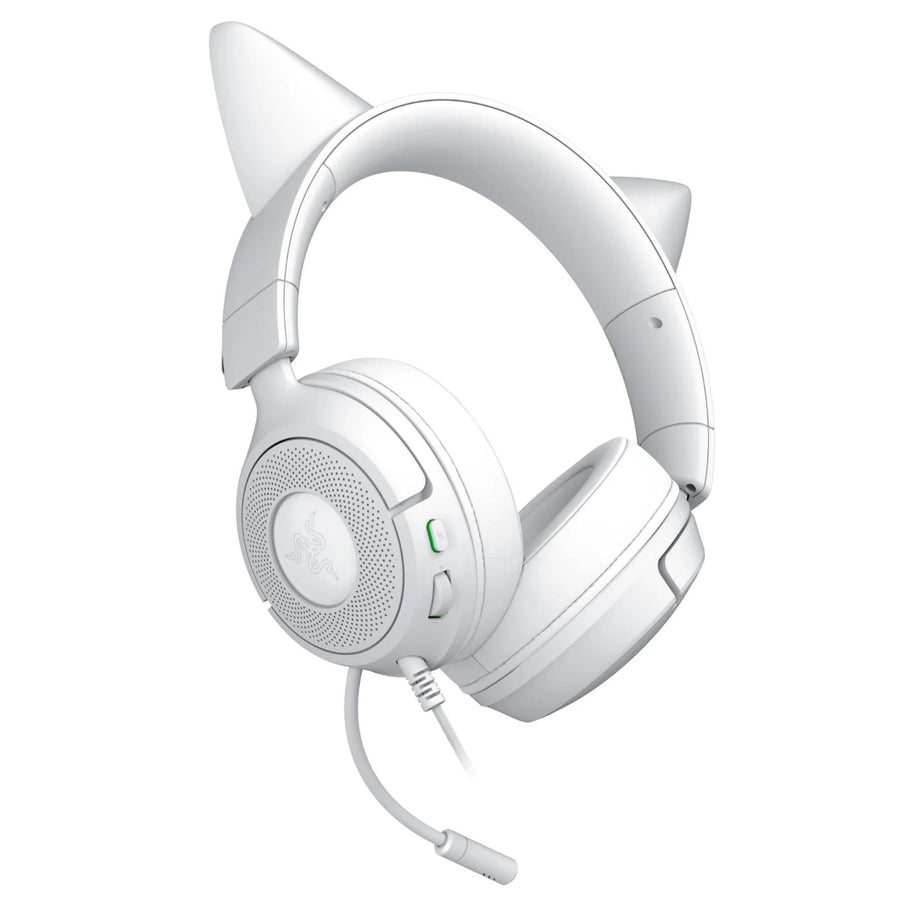 RZ04-05350300-R3M1 - RAZER KRAKEN KITTY V3 X - WIRED HEADSET WITH KITTY EARS - WHITE EDITION - FRML PACKAGING