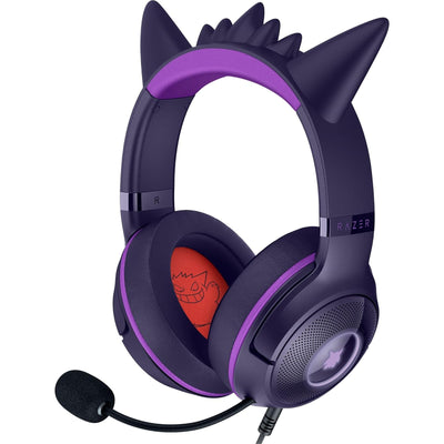 Razer Kraken Kitty V2 USB Wired Gaming Headset - Pokemon Gengar Edition