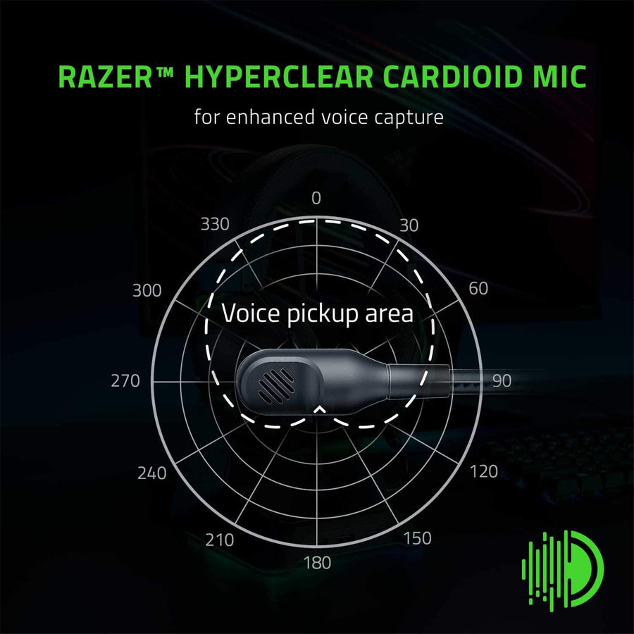 RZ04-03240100-R3M1 - RAZER BLACKSHARK V2 X - MULTI-PLATFORM WIRED ESPORTS HEADSET - FRML PACKAGING
