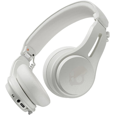 Skullcandy Icon ANC Wireless On-Ear Noise Cancelling Sports Headphones - Bone White