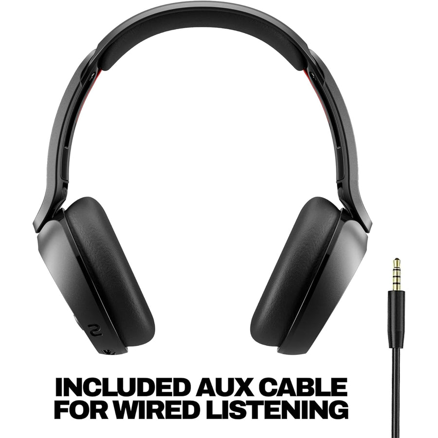 Skullcandy Icon 180 Wireless On-Ear Headphones - True Black