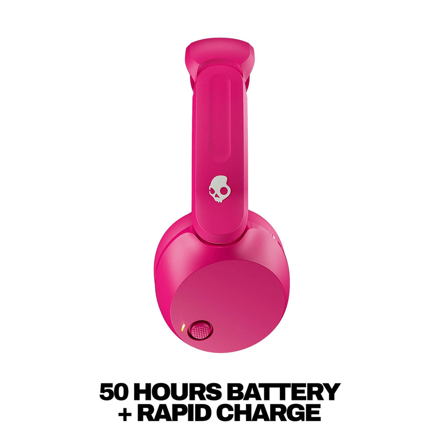 Skullcandy Icon 180 Wireless On-Ear Headphones - Crazy Pink