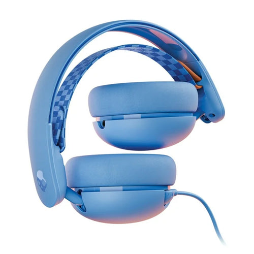 Skullcandy Grom Wired Headphones with Mic  for Kids - Surf Blue