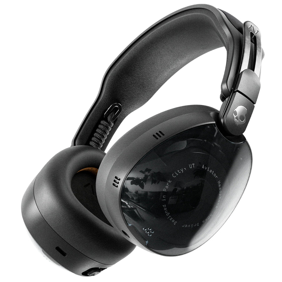 Skullcandy Aviator 900 ANC Premium Wireless Over-Ear Noise-Cancelling Headphones - True Black