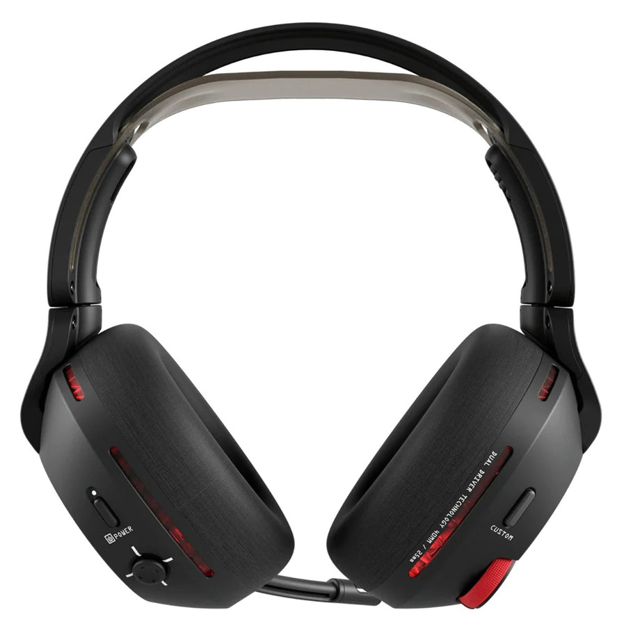 Skullcandy PLYR 720 Open-Back Wireless Over-Ear Headset - Digi-Black