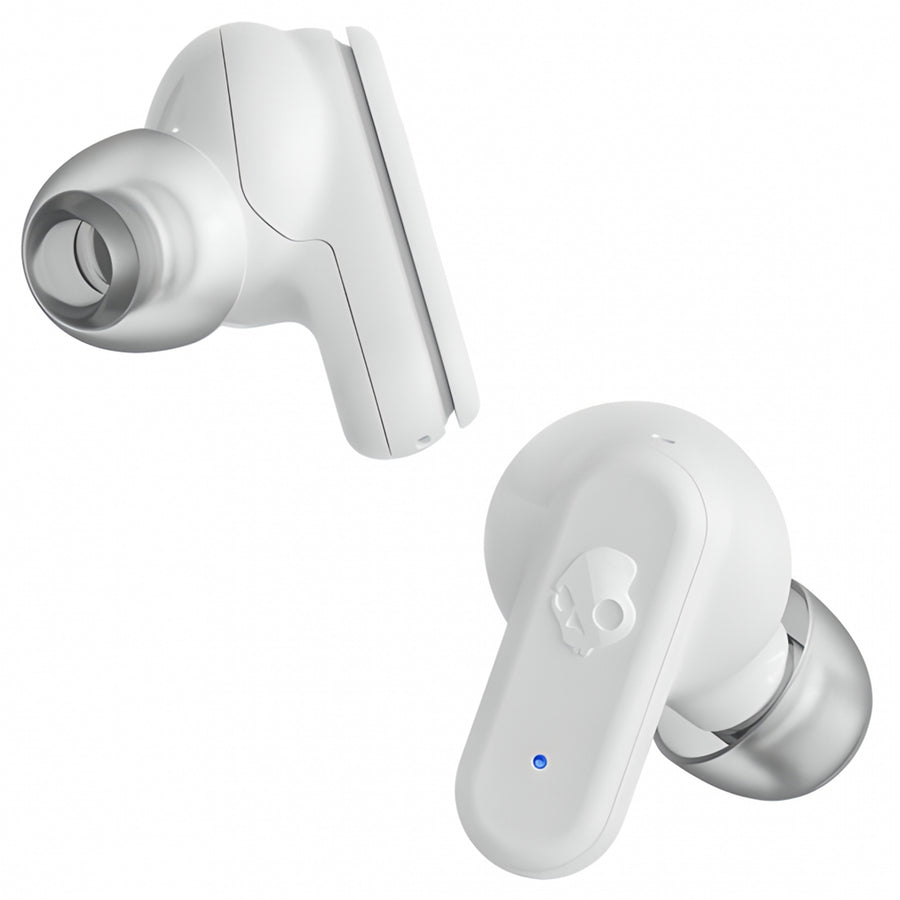 Skullcandy Dime 3  True Wireless In-Ear Headphones - Bone White / Orange Glow