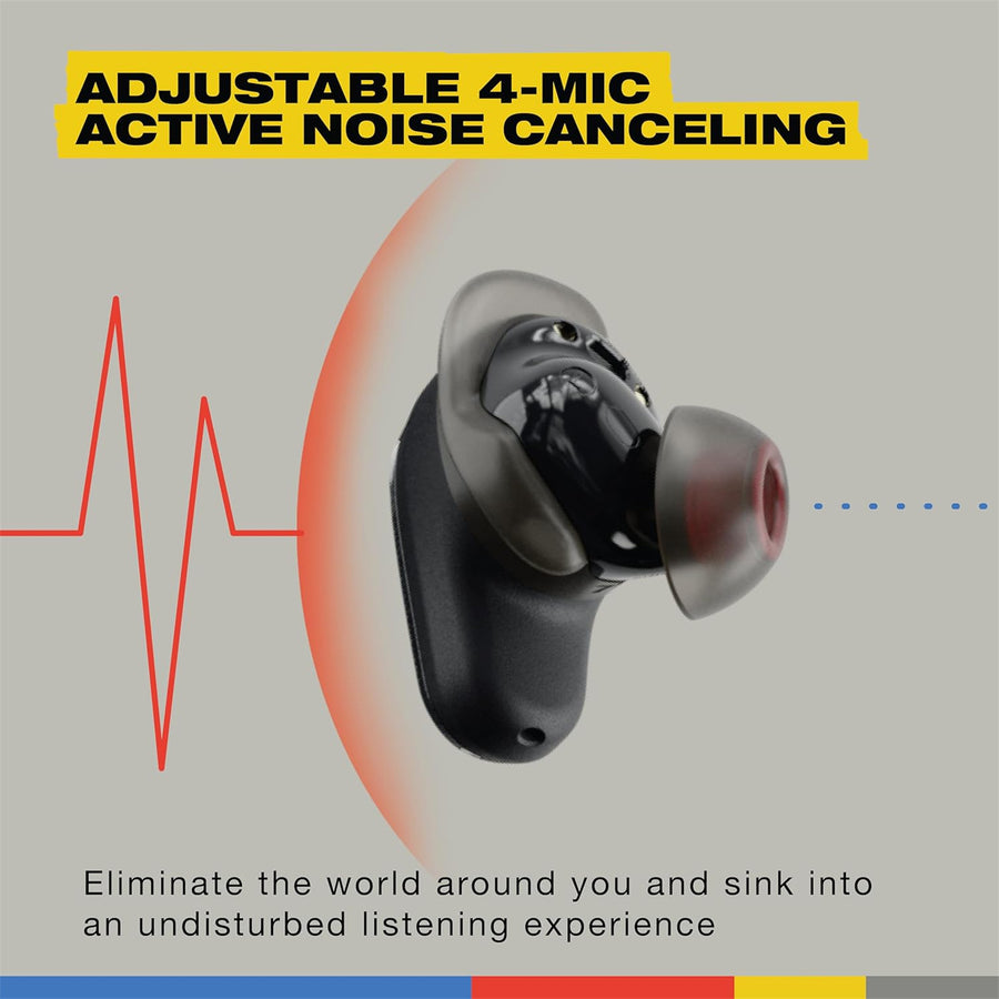 Skullcandy x Bose Method 360 ANC Noise Cancelling True Wireless Earbuds - True Black