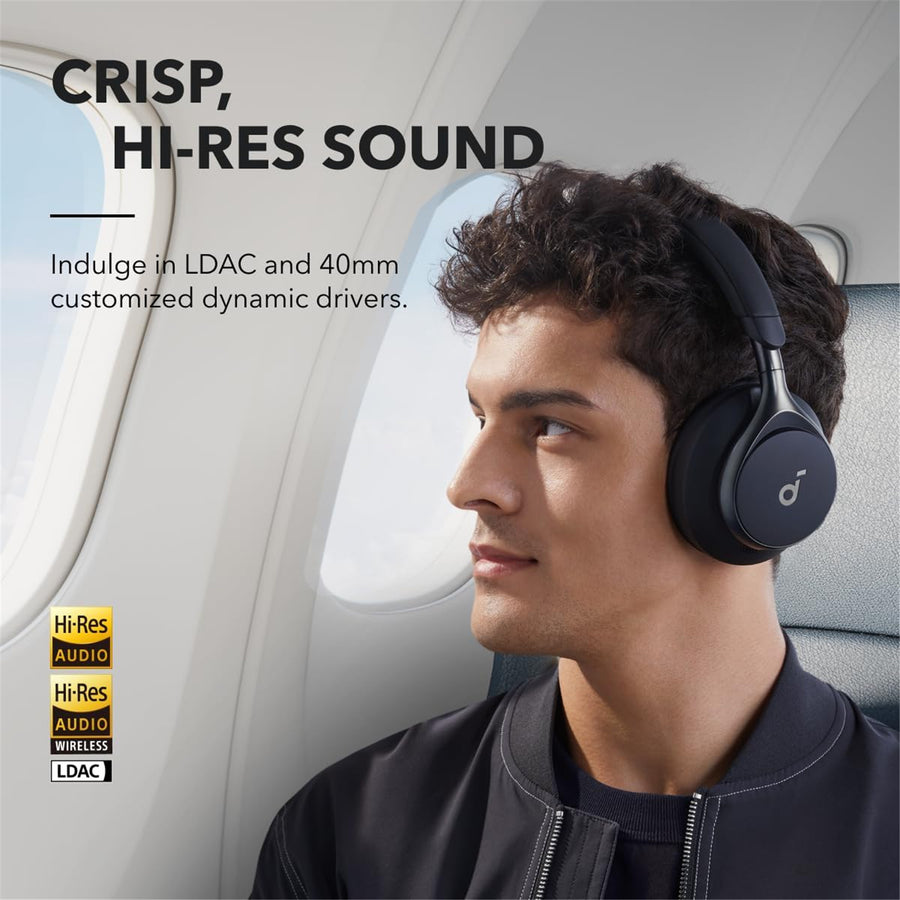 A3035011 - Soundcore Space One Overear Headset Black