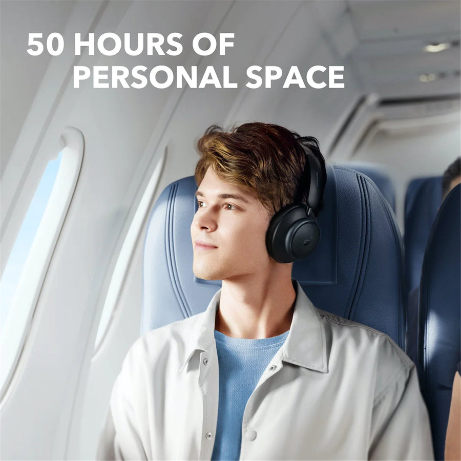 Soundcore by Anker Space Q45 Wireless Over-Ear Noise Cancelling Headphones - Black