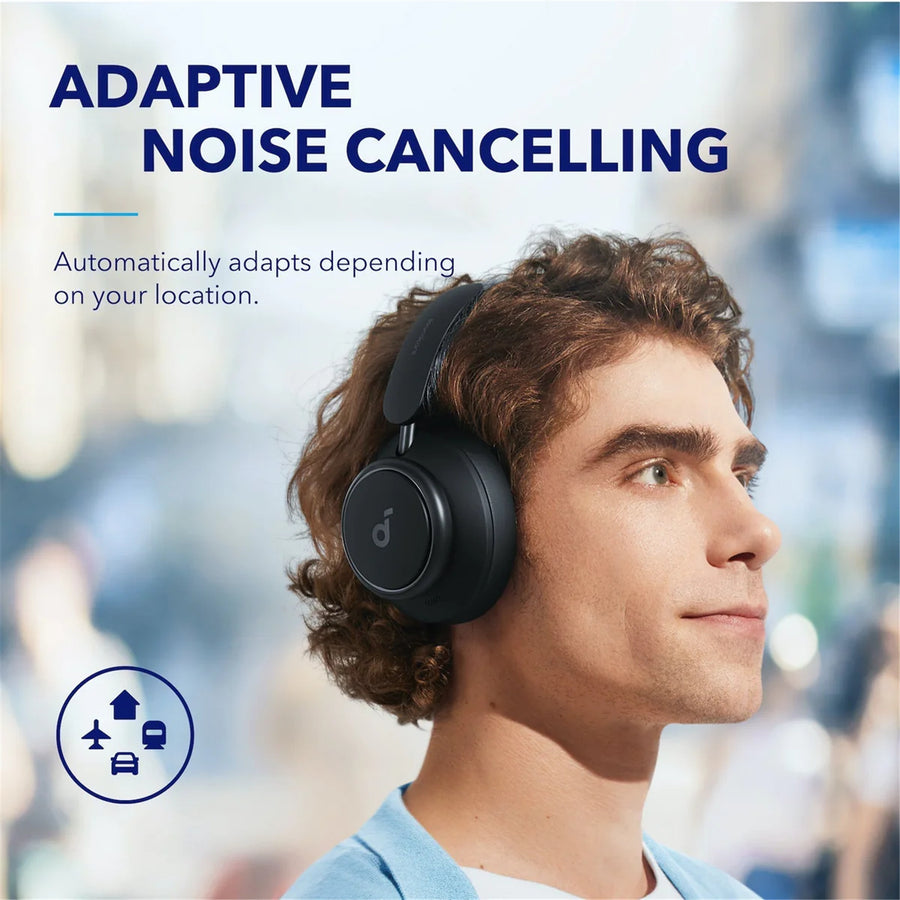 Soundcore by Anker Space Q45 Wireless Over-Ear Noise Cancelling Headphones - Black