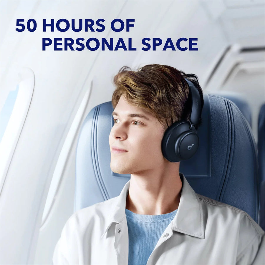 Soundcore by Anker Space Q45 Wireless Over-Ear Noise Cancelling Headphones - Blue