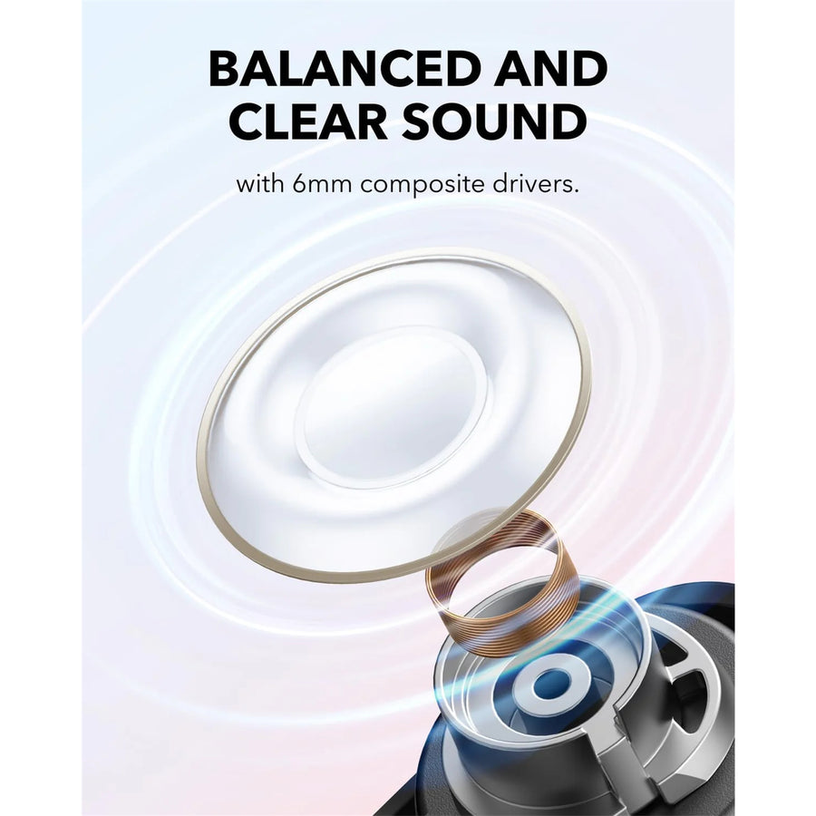 Soundcore by Anker Life A30i True Wireless Noise Cancelling In-Ear Headphones - Black