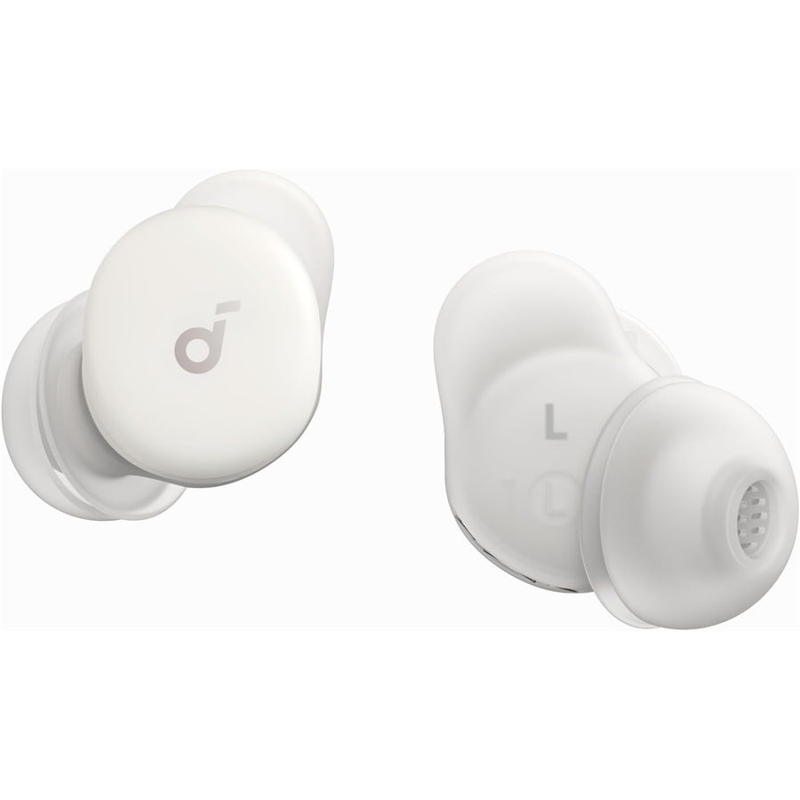 Soundcore by Anker Sleep A30 Smart Noise Cancelling Sleep Earbuds - Moonlit White