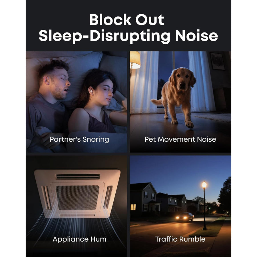 Soundcore by Anker Sleep A30 Smart Noise Cancelling Sleep Earbuds - Mist Green