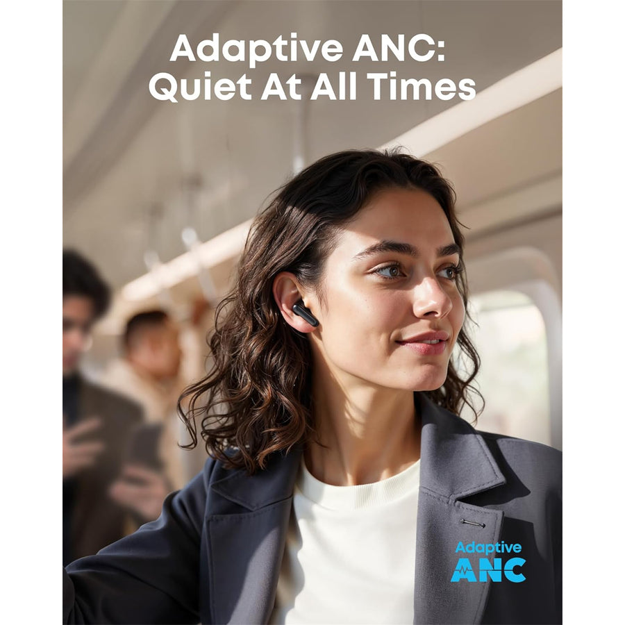 Soundcore by Anker P41i True Wireless Noise Cancelling Earbuds with Portable Phone Charger - Black