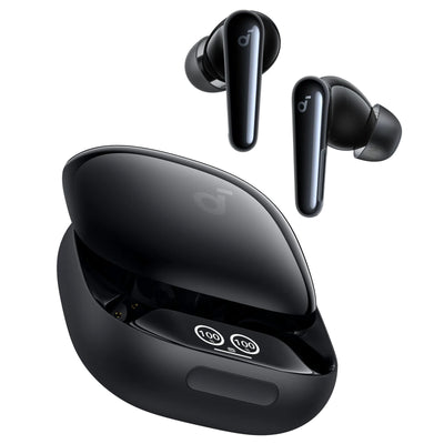 Soundcore by Anker Liberty 4 Pro True Wireless Noise Cancelling In-Ear Headphones - Glossy Black