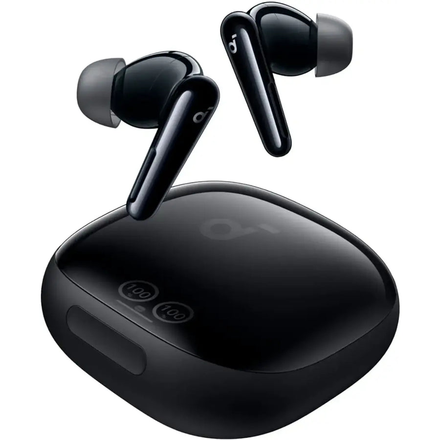 Soundcore by Anker Liberty 4 Pro True Wireless Noise Cancelling In-Ear Headphones - Glossy Black