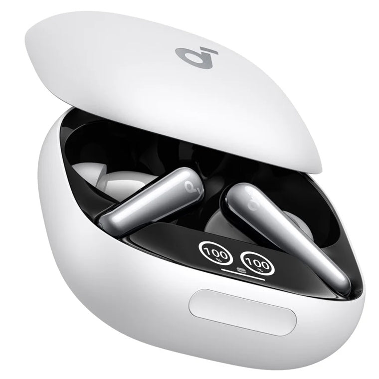 Soundcore by Anker Liberty 4 Pro True Wireless Noise Cancelling In-Ear Headphones - White
