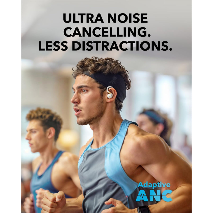 Soundcore by Anker Sport X20 True Wireless Noise Cancelling Sports Earbuds - White