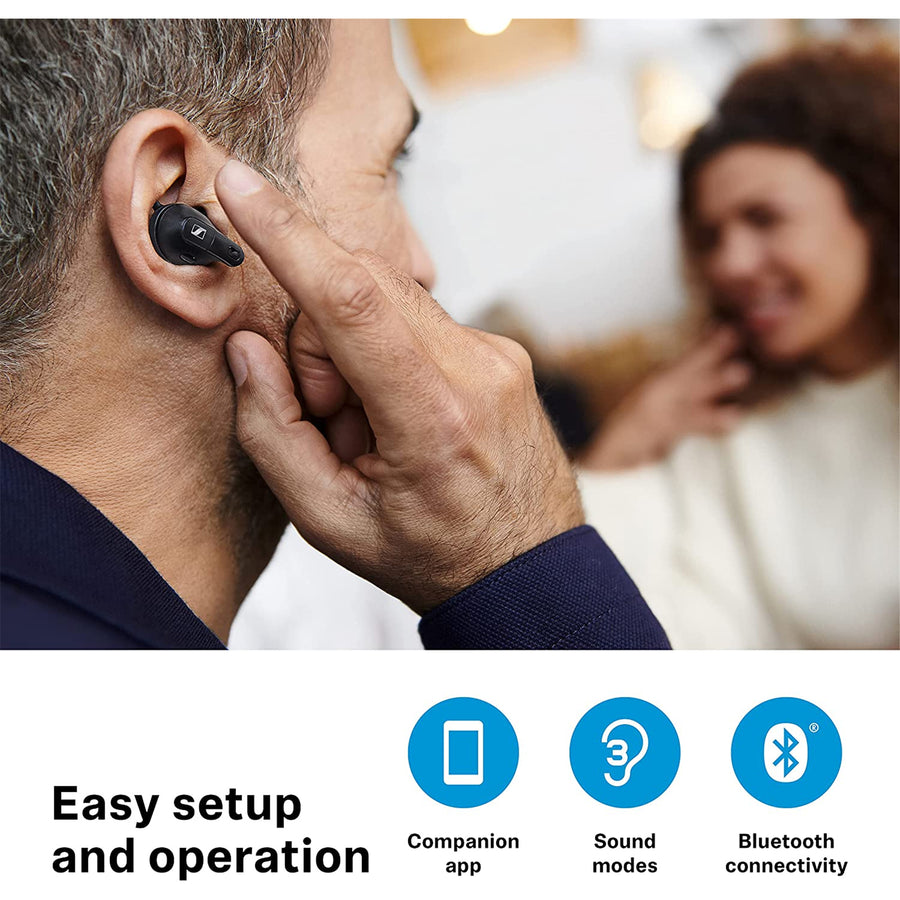 119-3007-P810 - Sennheiser Conversation Clear Over Ear Black