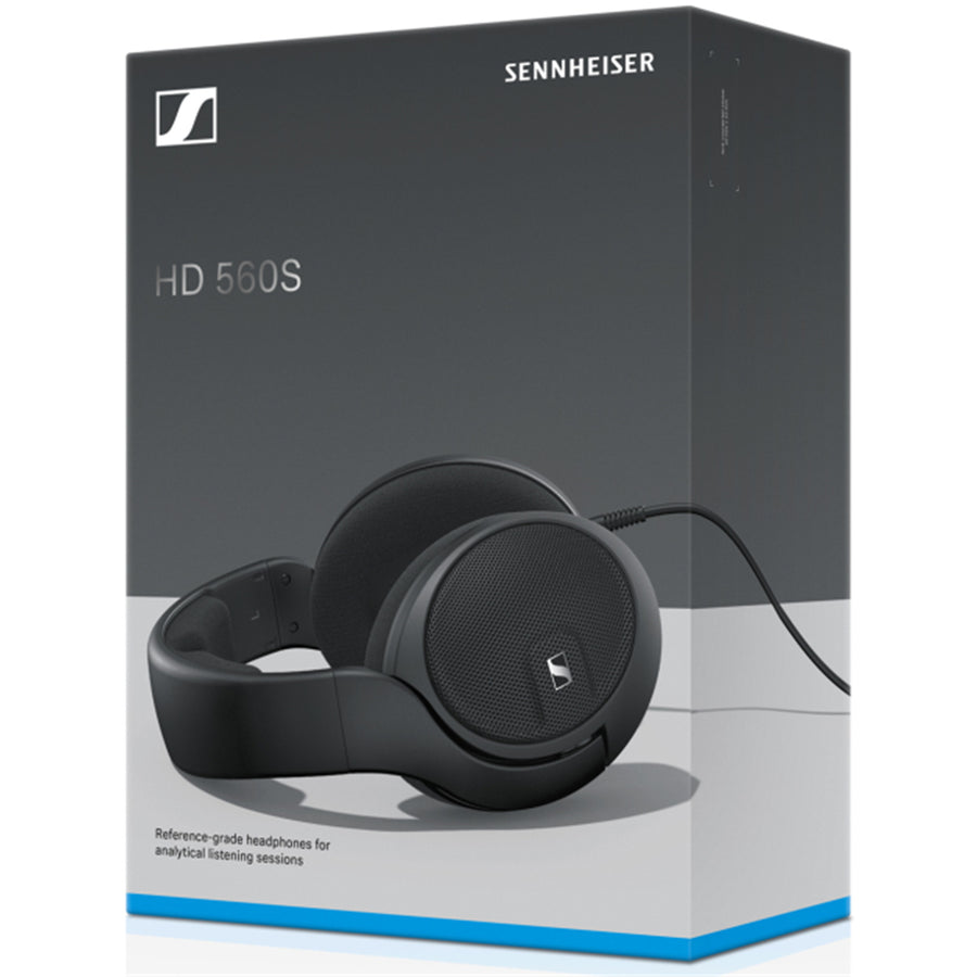 Sennheiser HD 560S Open-Back Wired Over-Ear Headphones - Black