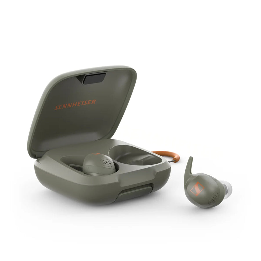 Sennheiser MOMENTUM Sport True Wireless Premium Noise Cancelling In-Ear Headphones - Olive