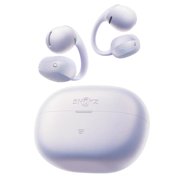 Shokz OpenDots Air Open-Ear True Wireless Clip-On Sports Earbuds - Daybreak Purple