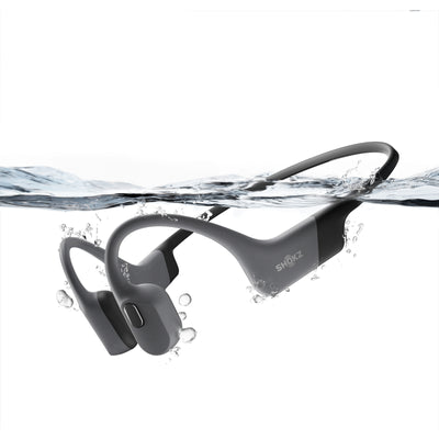Shokz OpenSwim Pro Open-Ear Bone Conduction Waterproof Headphones - Grey