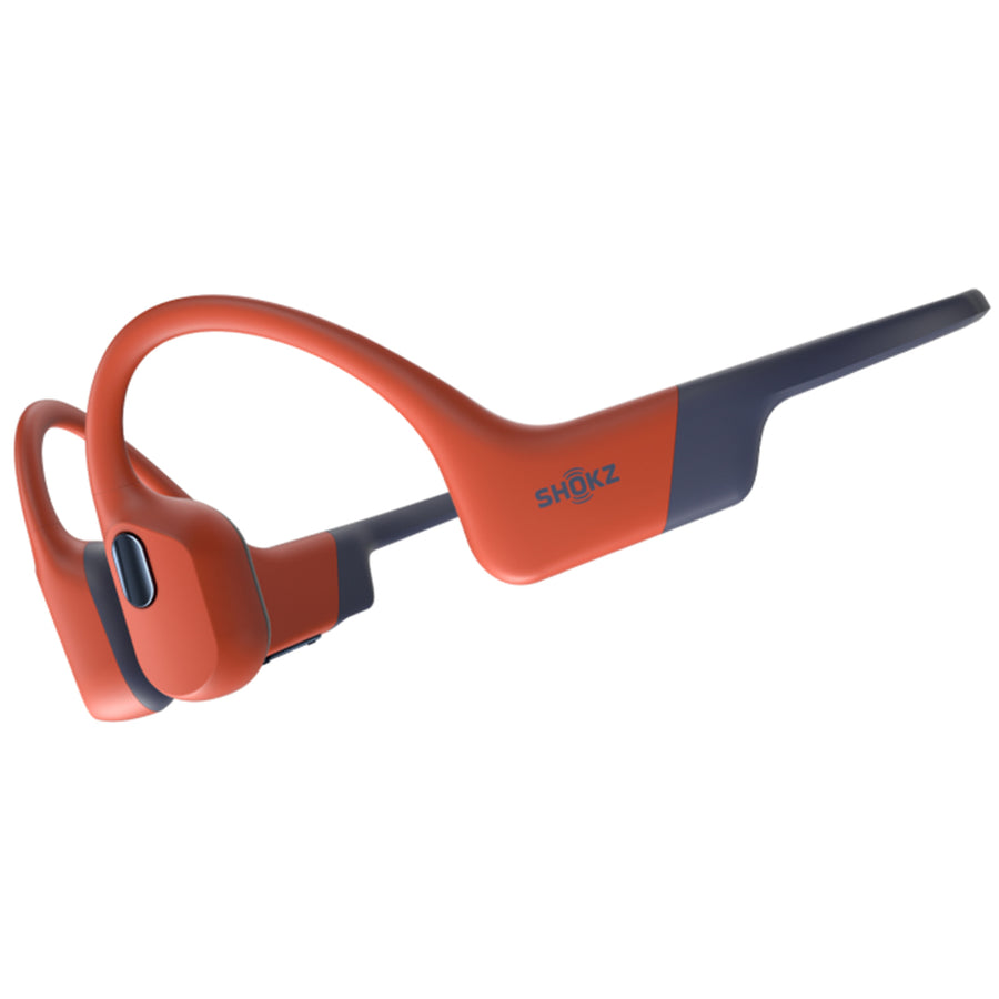 Shokz OpenSwim Pro Open-Ear Bone Conduction Waterproof Headphones - Red