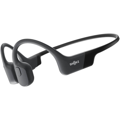 Shokz OpenRun  Wireless Open-Ear Bone Conduction Endurance Headphones - Black