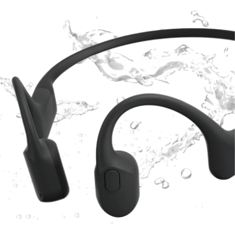 Shokz OpenRun  Wireless Open-Ear Bone Conduction Endurance Headphones - Black