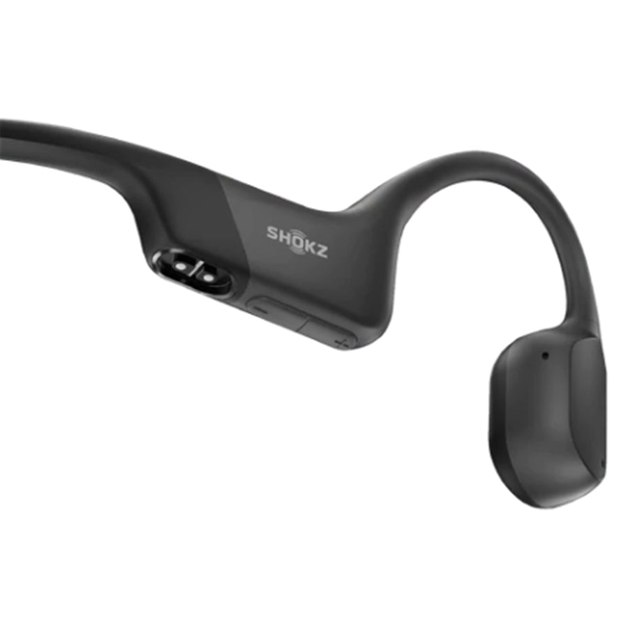 Shokz OpenRun  Wireless Open-Ear Bone Conduction Endurance Headphones - Black