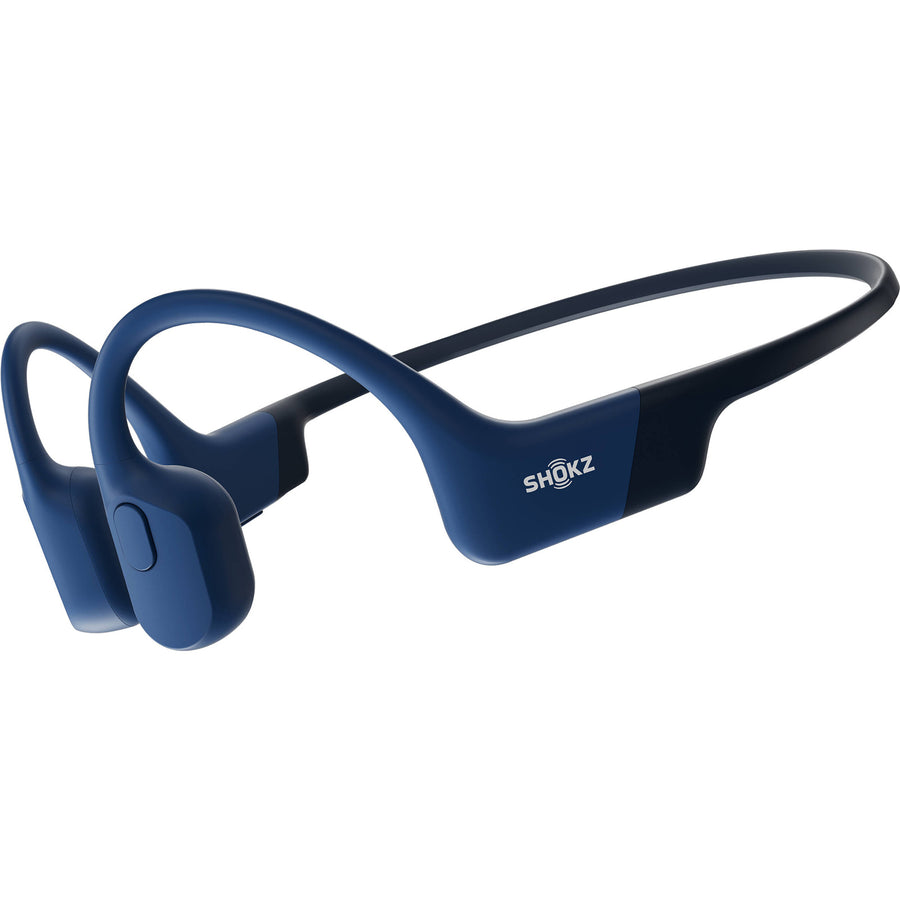 Shokz OpenRun  Wireless Open-Ear Bone Conduction Endurance Headphones - Blue