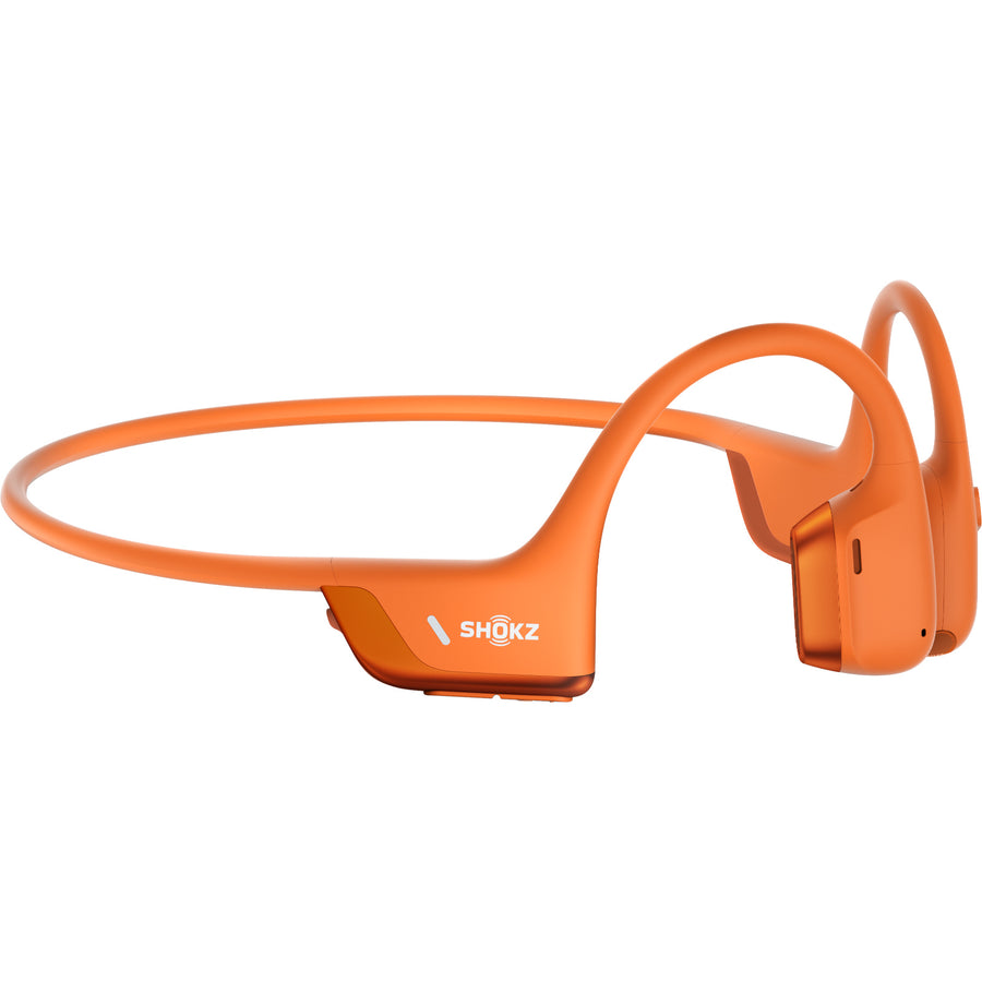 Shokz OpenRun Pro 2 Premium Wireless Open-Ear Bone Conduction Sports Headphones - Orange