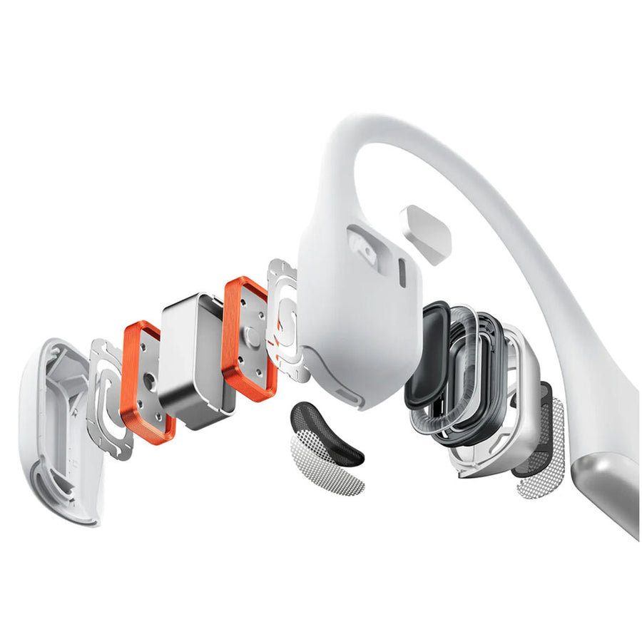 Shokz OpenRun Pro 2 Mini Wireless Open-Ear Bone Conduction Sports Headphones - Silver