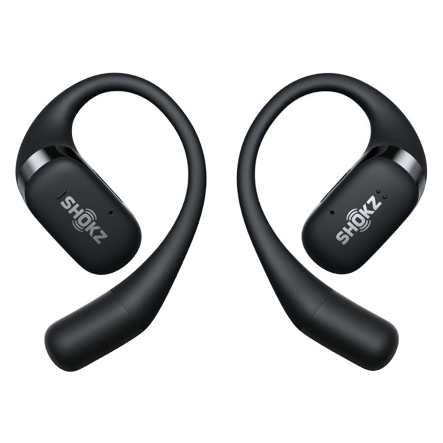 Shokz OpenFit Open-Ear True Wireless Headphones   - Black