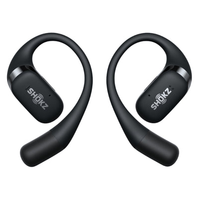Shokz OpenFit Open-Ear True Wireless Headphones   - Black
